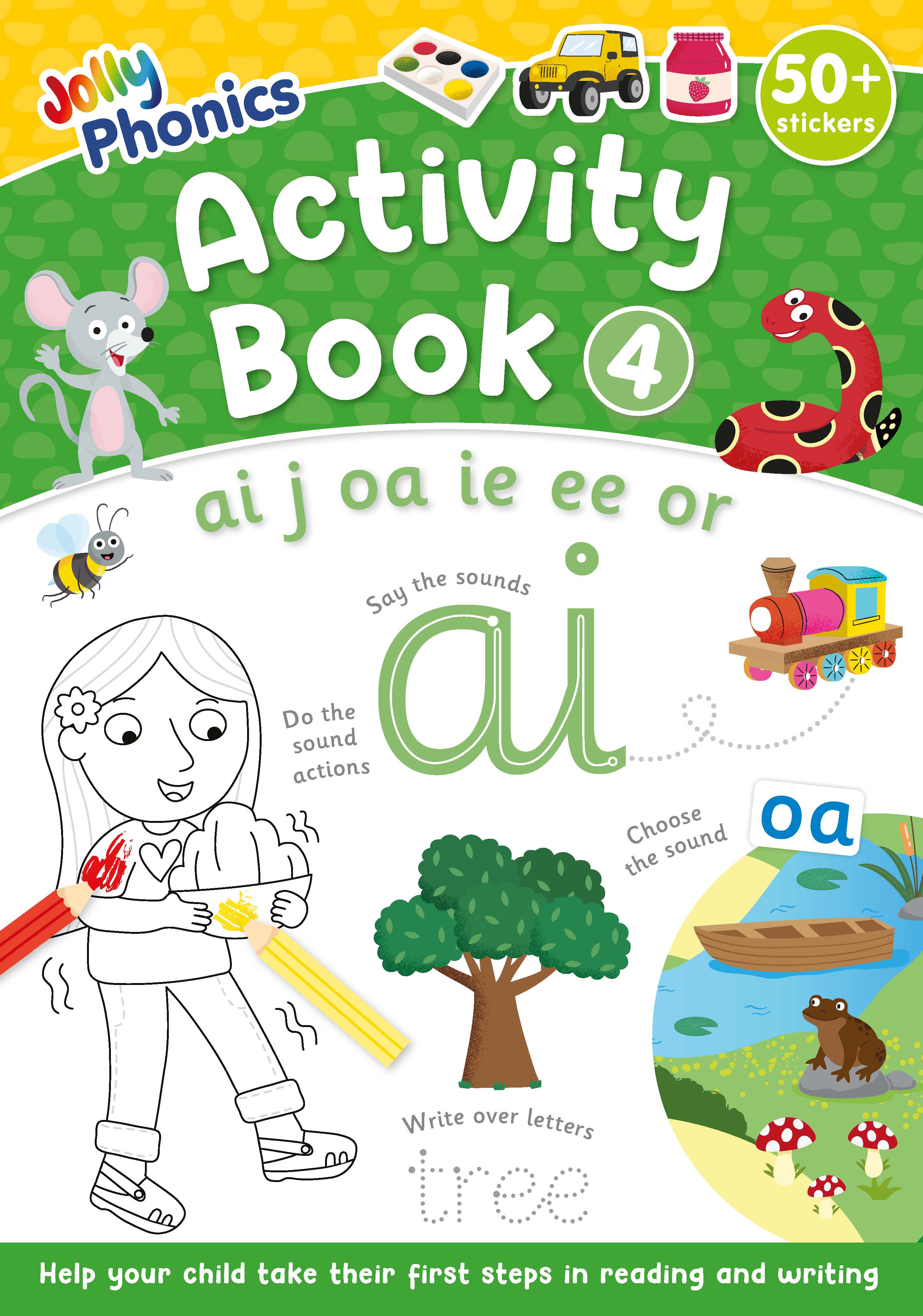 Jolly Math Books Jolly Phonics Activity Book 1-7 Complete Set (British English ...