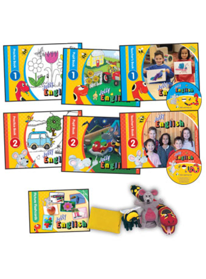 Jolly English 1・2 教材セット CD付 ジョリーイングリッシュ Jolly English Complete Set – Jolly Learning Ireland