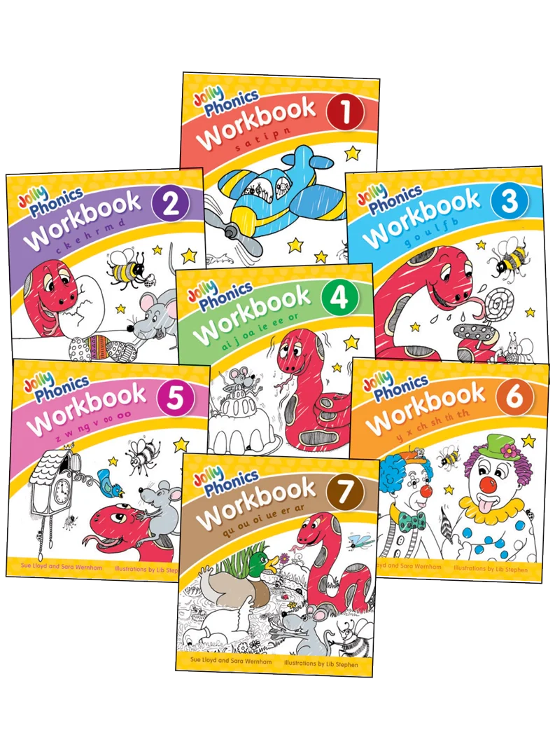 Jolly Phonics Workbooks 1-7 – Jolly Learning Ireland