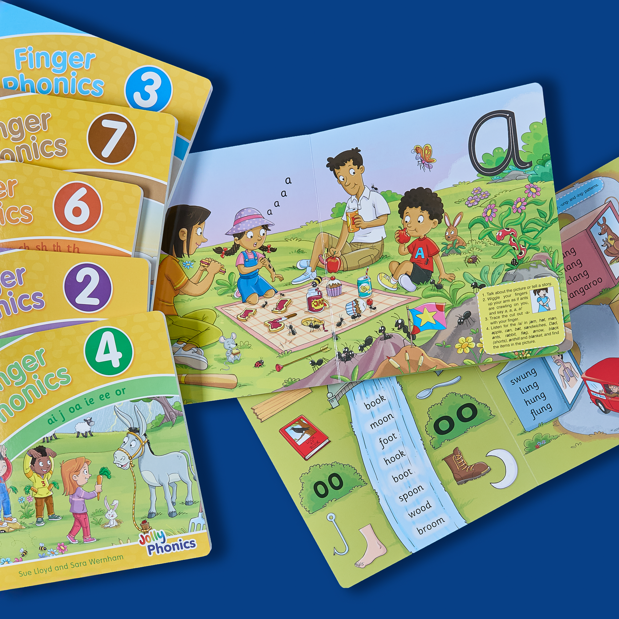 Finger Phonics Books 1-7 – Jolly Learning Ireland