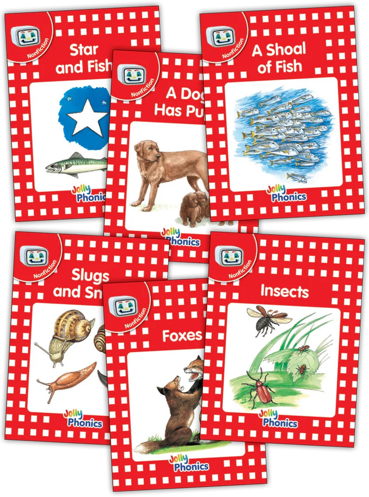 Red Level One Jolly Phonics Red Decodable Readers Collection β Jolly Learning Ireland